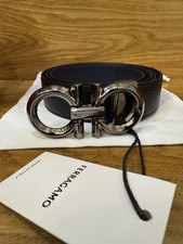 Ferragamo black navy for sale  New York