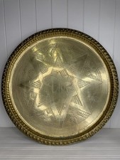 Large brass moroccan for sale  Hoschton