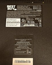 Toshiba 43lf621u21 inch for sale  Baton Rouge