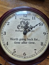 backwards clock for sale  BRISTOL