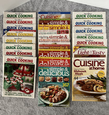 Cooking magazines taste for sale  South Charleston
