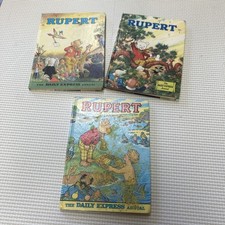 Rupert bear annuals for sale  HEREFORD