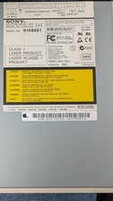 Unidade de unidade Sony CDR RW CRX140E queimador de CD reescrita peças de computador não testadas vintage comprar usado  Enviando para Brazil