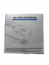 Conversor RCA AV para HDMI HD composto adaptador de áudio e vídeo CVBS Wii NES SNES, usado comprar usado  Enviando para Brazil