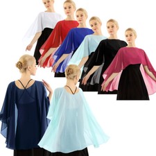 Jaqueta xale longa feminina chiffon shrug top cropped transparente bolero envoltórios festa de casamento comprar usado  Enviando para Brazil