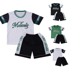 Conjunto de roupa de treino infantil masculina manga curta fantasia academia treino comprar usado  Enviando para Brazil