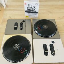 Nintendo Wii - DJ Hero Turn Table X2 e jogo usado - Funcionando - Bom comprar usado  Enviando para Brazil