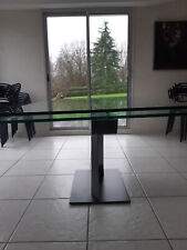Table manger verre d'occasion  La Bazoge