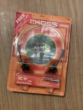 Pacote combo de alto-falante portátil Koss KC/19 fones de ouvido e células de som KSC/500, usado comprar usado  Enviando para Brazil