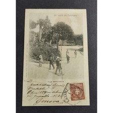 Cartolina catanzaro villa usato  Alessandria
