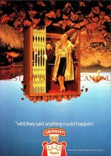 SMIRNOFF Vodka (Elevador para a Austrália) ANÚNCIO Vintage 1980 Impressão Anúncio 703/81 comprar usado  Enviando para Brazil