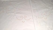 Tafeltuch weiß leinen gebraucht kaufen  Oedheim