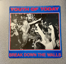 Youth Of Today "Break Down The Walls" LP First Press Wishingwell Bold comprar usado  Enviando para Brazil