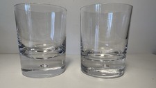 Dartington crystal pair for sale  PRESTON
