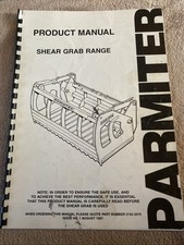 Parmiter shear grab for sale  SUDBURY
