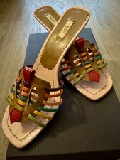 Prada damen sandalen gebraucht kaufen  Hamburg