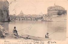 Cartolina roma castel usato  Milano