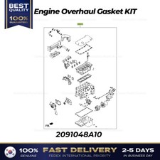 ⭐Genuíno⭐ KIT DE JUNTA DE REVISÃO DO MOTOR 2091048A10 para Hyundai E County comprar usado  Enviando para Brazil