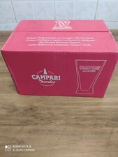 Bicchieri campari set usato  Venegono Superiore