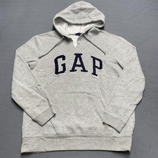 Moletom com capuz Gap masculino médio cinza arco logotipo pulôver aplique de lã quente comprar usado Moletom com capuz Gap masculino médio cinza arco logotipo pulôver aplique de lã quente comprar usado  Enviando para Brazil