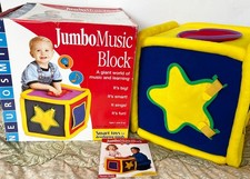 NEUROSMITH Discover & Grow 13” JUMBO MUSIC BLOCK brinquedo de aprendizado suave com instruções, usado comprar usado NEUROSMITH Discover & Grow 13” JUMBO MUSIC BLOCK brinquedo de aprendizado suave com instruções, usado comprar usado  Enviando para Brazil