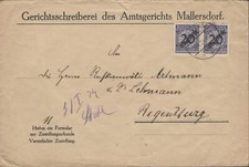 Dienstmarke 20pf korbdeckel gebraucht kaufen  Gröbenzell