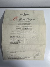 Certificado Patek Philippe 5000 autêntico comprar usado  Enviando para Brazil