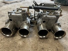 Twin weber carbs for sale  ABERGELE
