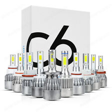 1 par de lâmpadas de LED para faróis de carro C6 H1 H4 H7 H11 H13 9008 9005 9006 9012 9007 comprar usado  Enviando para Brazil