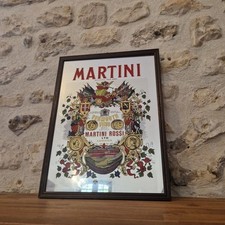 Miroir publicitaire martini d'occasion  Aubevoye