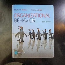 Organizational behavior hardco for sale  Philadelphia
