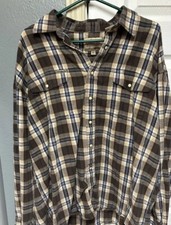 Men flannel long for sale  Springfield