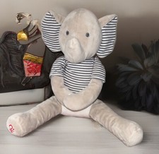Doudou éléphant gris d'occasion  Baziège