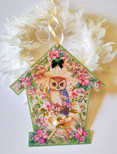 Fensterschmuck eule blumenhaus gebraucht kaufen  Lahnau