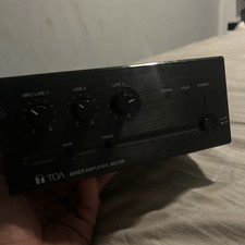 TOA BG-235 CU 3 canais amplificador mixer 35 Watts para paginação de música de fundo comprar usado TOA BG-235 CU 3 canais amplificador mixer 35 Watts para paginação de música de fundo comprar usado  Enviando para Brazil