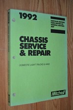 1992 chassis service for sale  Hartland