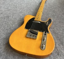 Guitarra elétrica amarela transparente elegante, estilo TL, frete aéreo grátis comprar usado  Enviando para Brazil