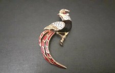 Broche ancienne oiseaux d'occasion  Chaussin