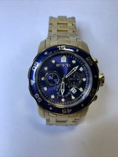 Relógio masculino Invicta Pro Diver SCUBA 48mm ouro 0073 #148 cristal de fusão de chama comprar usado Relógio masculino Invicta Pro Diver SCUBA 48mm ouro 0073 #148 cristal de fusão de chama comprar usado  Enviando para Brazil