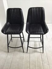 Leather bar stool for sale  HYDE