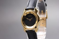 [Quase em perfeito estado] Gucci 5100L relógio vintage feminino quartzo mostrador preto do Japão comprar usado  Enviando para Brazil