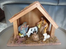 Presepe capanna legno usato  Genova