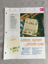 Schema punto croce usato  Tivoli