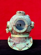 Capacete de mergulho verde 1921 engenharia âncora capacete de mergulho em alto mar comprar usado  Enviando para Brazil