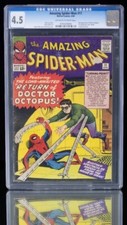 The Amazing Spider-Man #11 (1964) CGC 4.5 2ª aparição do Doutor Octopus comprar usado  Enviando para Brazil