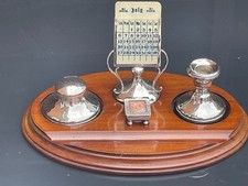 Antique silver desk for sale  LYTHAM ST. ANNES