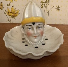 Antigo espremedor/espremedor de cabeça de palhaço PIERROT, Alemanhaitzendorf? Estatueta comprar usado  Enviando para Brazil