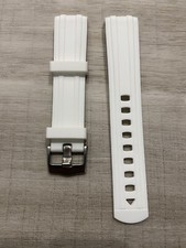 White rubber curved for sale  DURHAM