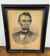 1865 lithograph abraham for sale  Saco