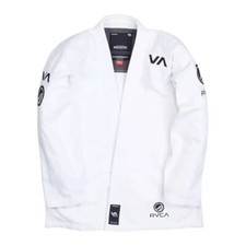 Shoyoroll RVCA V2 quimono jiu jitsu gi uniforme lote 60 branco 450 GSM com bolsa comprar usado  Enviando para Brazil